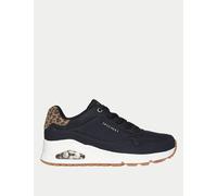 Skechers Uno Jungle Nite Trainers Black Mix
