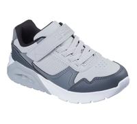 (, ) Skechers Uno Lite 2.0 Pillar Duo Boy's Light Grey Trainers