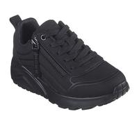 Skechers Uno Lite Easy Zip Trainers Black EU 32 Girl