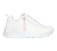 Skechers Uno Lite Easy Zip Trainers White EU 33 Girl