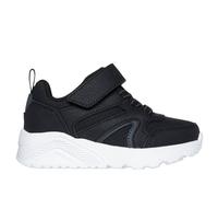 Skechers UNO Lite - Echo Surge Sneaker in Black/White, Size 6 | Synthetic/Textile, Machine Washable