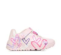 Skechers UNO Lite Heart Status 314966LLPMT Children's Trainers, Light Pink Multi, 6.5 UK