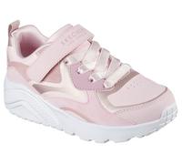 Skechers UNO LITE-METALLIC Burst White, Pink Lpmt, 12 UK