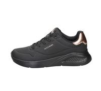Skechers UNO Lite Shimmer Along Womens Lace Up Casual Trainers