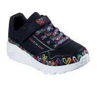 Skechers Uno Lite Sneaker, Black, 2 UK Child