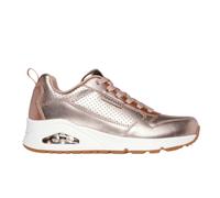Skechers Uno Metallixs Lace Up Trainer MINT SIZE 3 1/2