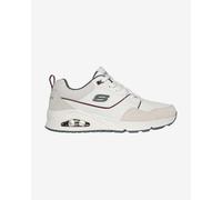 Skechers Uno - Retro One Trainers White Light Grey - 41.5