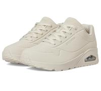Skechers UNO Shiny Scale, White, 8 UK