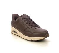 Skechers Uno Slip Ins Mens Choc Chocolate Brown Mens Trainers 183023