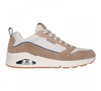 Skechers Uno Stacre 2.0 Sand Men's Leather Lace Up Trainers