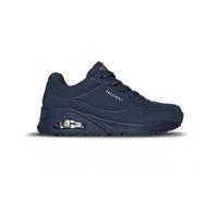 Skechers Women's Uno Stand On Air Trainers, Dark Navy Durabuck/Mesh, 5 UK