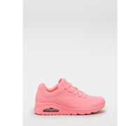 Skechers Uno Stand On Air Lace Up Trainer CORAL SIZE 3