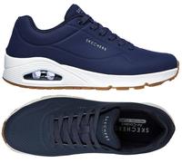 Skechers Uno Stand On Air Men's Blue Trainers Walking Shoes Sneakers 52458-NVY