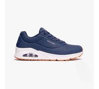 Skechers UNO - STAND ON AIR Mens Trainers Navy/White - Blue - Size UK 8.5