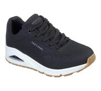 Skechers Uno Stand On Air Polyurethane Women's Black Trainers New