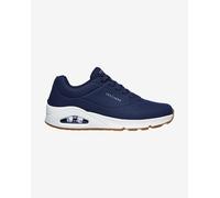 Skechers Men's Uno Stand On Air Trainers, Navy Durabuck/ White Trim, 8.5 UK