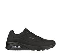 Skechers Men's Uno Stand on Air Sneaker, Black Durabuck Trim, 8.5 UK