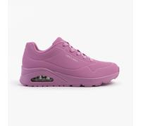 Skechers UNO - STAND ON AIR Womens Casual Lace-Up Trainers-Pink