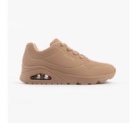 Skechers UNO - STAND ON AIR Womens Casual Lace-Up Trainers-Sand