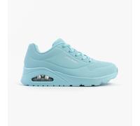 Skechers Uno - Stand On Air Womens Trainers Light Blue - Size UK 4