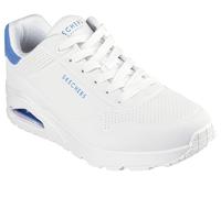 Skechers UNO Suited On Air Men's Low Trainers White Synthetic, White/Blue, 10.5