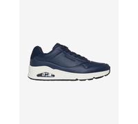 Skechers Uno Tailored Air Shoes Night Blue White - 41.5