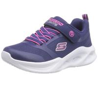 SKECHERS Infant Girls Solar Glow Lights Trainers Navy 5K