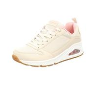 Skechers UNO, Women's Uno Trainers, Beige (Natural Duraleather/Mesh Trim Nat), 6 UK (39 EU)