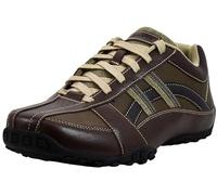 Skechers USA Men's Citywalk Malton Oxford Sneaker,Brown,11 M US