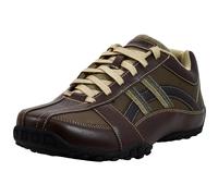 Skechers USA Men's Citywalk Malton Oxford Sneaker,Brown,13 M US
