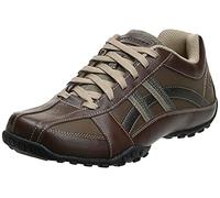 Skechers USA Men's Citywalk Malton Oxford Sneaker,Brown,8.5 M US