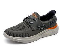 Skechers USA Men's Lawson-Parasail Sneaker, OLV, 5.5 UK