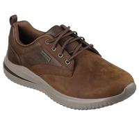 Skechers Delson 3.0 Glavine Mens Casual Trainers in Dark Brown - 11 UK