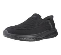 Skechers USA Men's Men's Slade Deacon Sneaker, Black, 10 UK