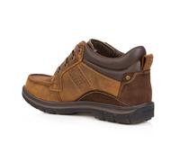 Skechers USA Men's Segment Melego Ankle Bootie Dark Brown 9.5 2W US