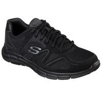 Skechers Skechers Satisfaction 58350-bbk, Men's Low-Top Sneakers, Black (Black 58350-Bbk), 10 UK (45 EU)