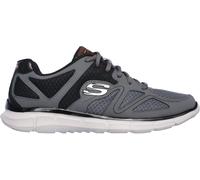 Skechers Verse Flash Point Mens Training Shoes Grey Gym Workout Fitness Trainers