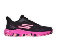 Skechers Viper Court Women's Pickleball Trainers, Black Pink, 5 UK