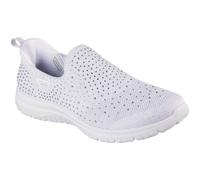 Skechers Women's Slip-ins Virtue Icon Shoes in White | Size: 5 Skechers White 5