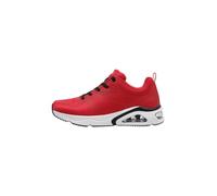 Skechers Mesh W 3D Print Overlay Low Top Trainers Mens Red 7 UK
