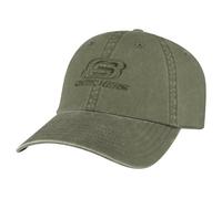 Skechers Washed Dad Hat in Olive | Cotton