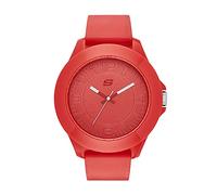 Skechers Watch For Men, Quartz Movement With Silicone, Polyurethene, Leather Or Stainless Steel Strap, Red, 50MM