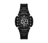 Skechers Watch For Women, Digital Movement With Silicone, Polyurethene, Leather Or Stainless Steel Strap, Black and white, 38MM