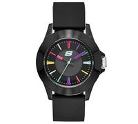 Skechers Watch For Women, Quartz Movement With Silicone, Polyurethene, Leather Or Stainless Steel Strap, Black and Multi, 40MM