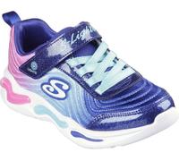 Skechers Wavy Beams Light Up Kids Trainers - - Size: 1