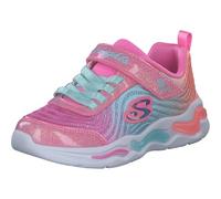 Skechers Children's Trainers Wavy Beams - Lighted Embossed Sparkle - Rose Pink UK 2