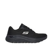 Skechers Wide Fit Arch Fit 2.0 Big League Trainer BLACK SIZE 3