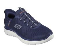 Mens Skechers Summits Slip In Wide Fit Lace Trainer by Skechers