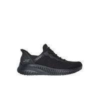 Women's Skechers Womens BOBS Sport Squad Chaos 117500W-BBK Black Slip On Shoe