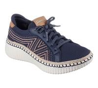 Skechers Wilshire Blvd - Bellevue Textile Women's Navy Standard Trainers UK 6